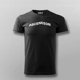 Ascendion Men's Round Neck Tee - Elevate Your Style with Teez