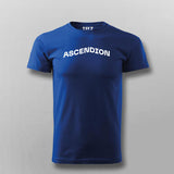 Ascendion Men's Round Neck Tee - Elevate Your Style with Teez