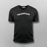 Ascendion Men's Round Neck Tee - Elevate Your Style with Teez