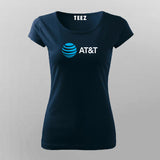 At & T  T-Shirt For Women