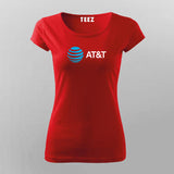 At & T  T-Shirt For Women