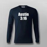 Austin 3:16 Men's Tee - Bold and Iconic Wear by Teez