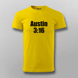 Austin 3:16 Men's Tee - Bold and Iconic Wear by Teez