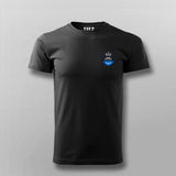 AzureArchitectBlackHalfSleeveTShirtForMen