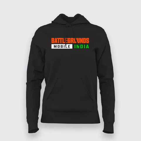 BGMI Women Hoodie - Battlegrounds Mobile India Gamer Gear by Teez