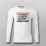 Funny TechSupport Tee - Before You Bother Me IT Wear by Teez