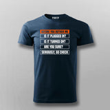 Funny TechSupport Tee - Before You Bother Me IT Wear by Teez