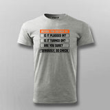 Funny TechSupport Tee - Before You Bother Me IT Wear by Teez