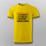 Funny TechSupport Tee - Before You Bother Me IT Wear by Teez