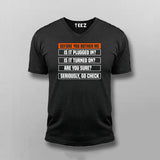 Funny TechSupport Tee - Before You Bother Me IT Wear by Teez