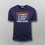 Funny TechSupport Tee - Before You Bother Me IT Wear by Teez