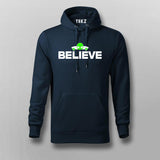 Believe Space Hoodie for Men - Inspire Cosmic Dreams