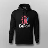 Funny Chemistry Cat T-Shirt For Men | Cation Science