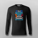 I'm a Science Teacher, But Much Cooler – Funny T-shrit For Men