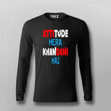 Attitude Mera T-Shirt for Men - Bold and Confident Style