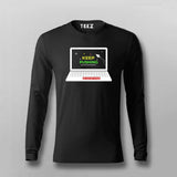 Keep Pushing T-Shirt For Men | Motivational Coding & Developer Tee