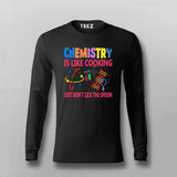 Funny Chemistry T-Shirt for Men - Science Humor Tee