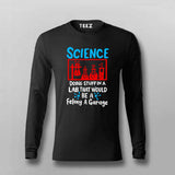 Science Lab T-Shirt For Men - Fun Chemistry & Experiment