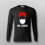 Mr. Singh T-Shirt For Men- Celebrate Punjabi Pride