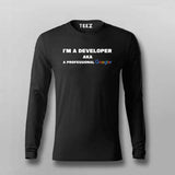 I'm a Developer T-Shirt for Men - Coder & Programmer Tee