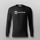 Jane Street Logo T-Shirt For Men – Minimalist Design