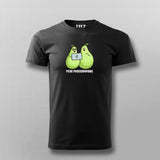 Pear Programming T-Shirt for Men | Funny Coding Tee