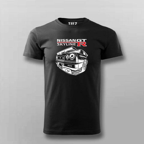 Nissan Skyline GTR R34 T-Shirt For Men – JDM Legend