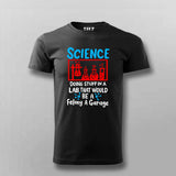 Science Lab T-Shirt For Men - Fun Chemistry & Experiment