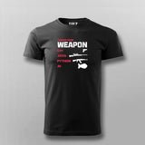 Choose Your Weapon Funny Programmer T-Shirt For Men