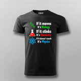 Biology Chemistry Physics T-Shirt For Men - Science Lover Tee