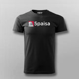 5paisa Logo T-Shirt For Men- Invest in Style