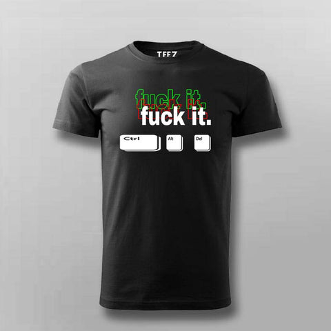 Ctrl Alt Del T-Shirt For Men – Funny Programmer & IT Humor