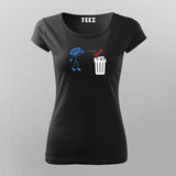 PHP vs Java T-Shirt for Women | Funny Programmer Tee