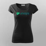 Unisys T-Shirt For Women- Represent Innovation in Style