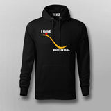 I Have Potential - Physics-Inspired Hoodie for Men