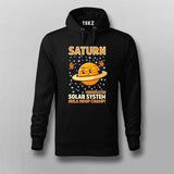 Saturn Undefeated Solar System Hula Hoop Champ Hoodie For Men