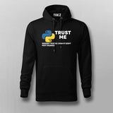 Trust Me, I Know My Script Hoodie for Men | Funny Python Coder