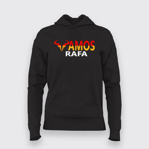 Vamos Rafa Hoodie for Women Rafael Nadal Fan Gear