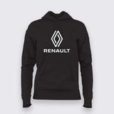 Renault Logo Hoodie For Women – Iconic French Automotive Style