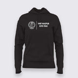 VNIT Logo ESTD Hoodie For Women - Show Your Pride