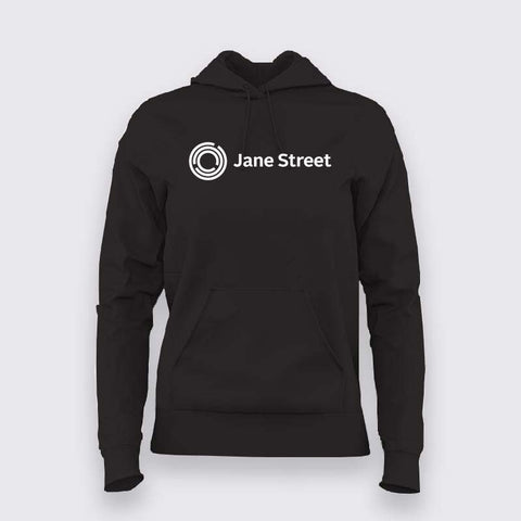 jane street black hoodie for women