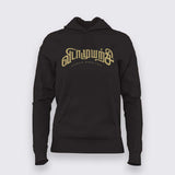 Vidaamuyarchi black hoodie for Women