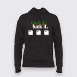 Ctrl Alt Del Hoodie For Women – Funny Programmer & IT Humor