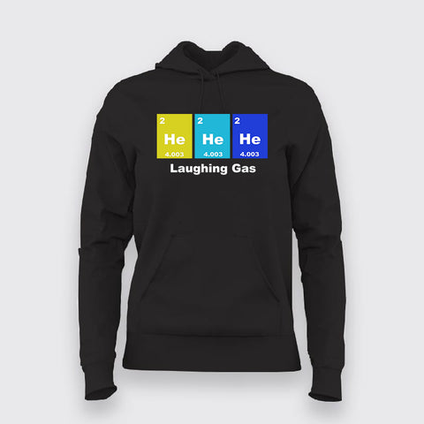 Laughing Gas Funny Chemistry & Science Hoodie  For Men