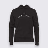 Batman Silhouette Hoodie For Women- Unleash the Dark Knight