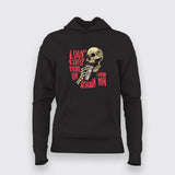 Love Coffee Hoodie for Women | Funny Skeleton Coffee Lover