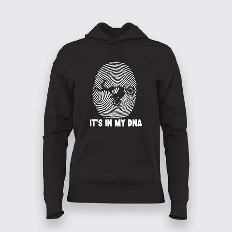 It’s in My DNA - Motorcycle Rider Hoodie For Women