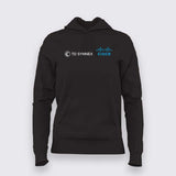 TD SYNNEX & Cisco Hoodie For Women – Tech & Networking Enthusiast Tee