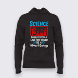 Science Lab T-Shirt For Women - Fun Chemistry & Experiment