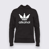 Alkohol T-Shirt for Women – Fun Beer Lover Tee Online India